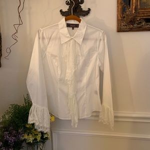 Double D Ranch white top